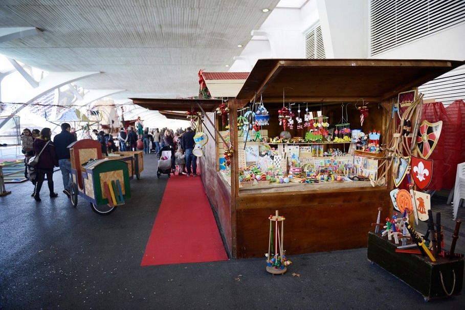 Mercado de Navidad en la Ciutat de les Arts